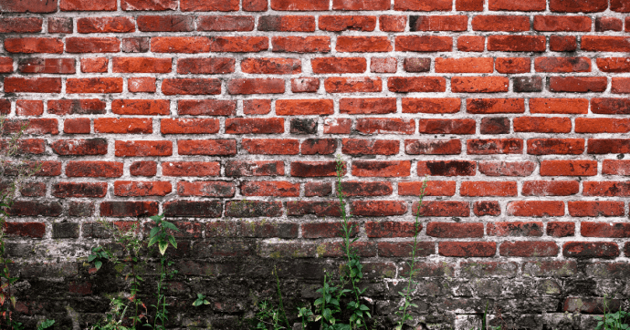 Wasserinfiltration an der Außenfassade